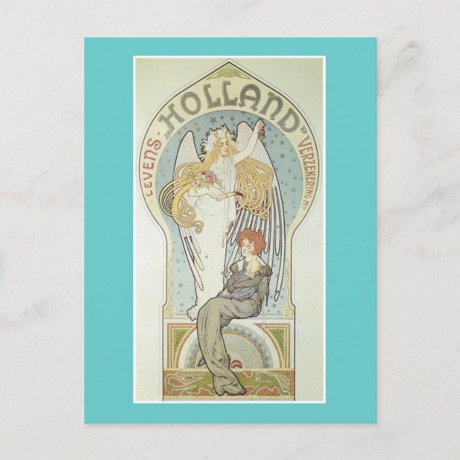 Holland Postkarte (Vorderseite)