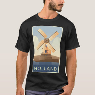 Holland Postkarten T-Shirt
