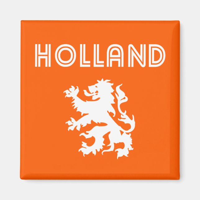 Holland Retro Magnet (Vorne)