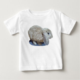 Holland-Schmierölniederdruck-Ohr-Kaninchen-Shirts Baby T-shirt