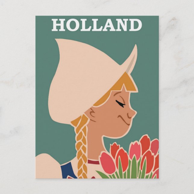 Holland Travel Postkarte (Vorderseite)