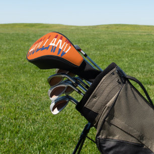 Holland überlagerte sich bei der niederländischen golf headcover