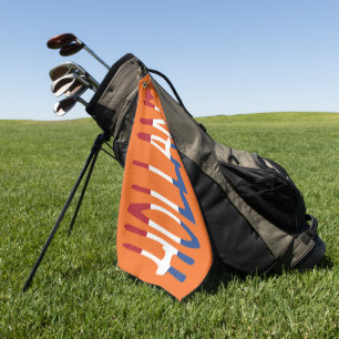 Holland überlagerte sich über die niederländische golfhandtuch