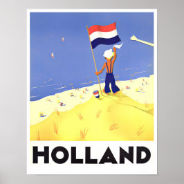 Holland Vintage Reise Poster