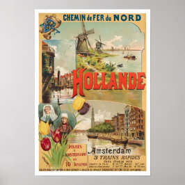 Holland Vintage Reise Poster