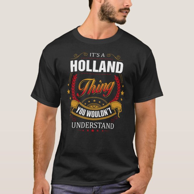 HOLLAND, was man nicht verstehen würde T-Shirt (Vorderseite)