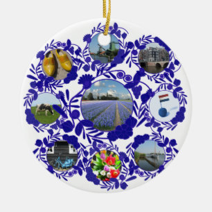 Holländer Delfts blaue Delftware Art Holland Keramik Ornament