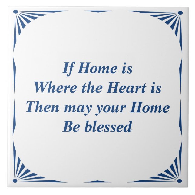 Holländer Delftware Delft Art 1 addieren Ihren Fliese (Vorderseite)