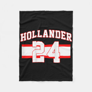 Hollander Hockey 24 Stil Name Zahl Fan Fleecedecke