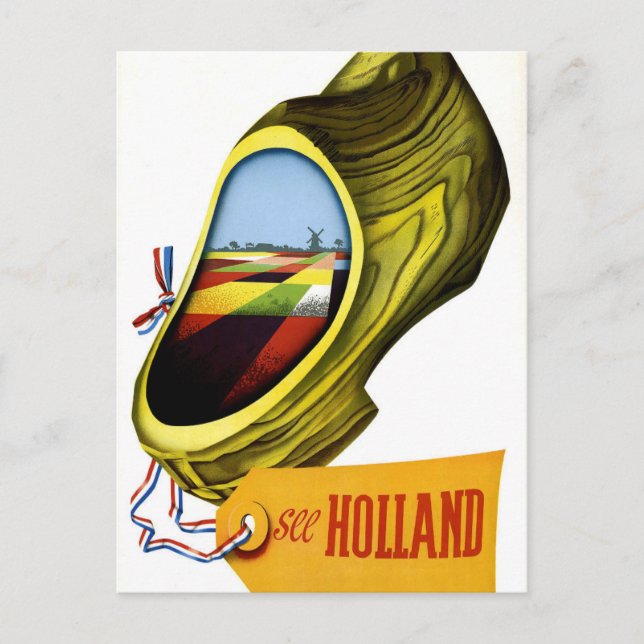 Hollandfahrt Postkarte (Vorderseite)