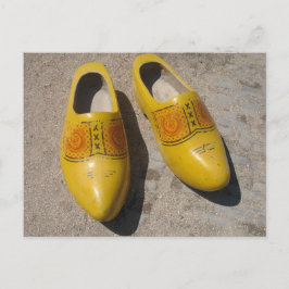Holländische Holzschuhe in Holland Clogs Postcard Postkarte