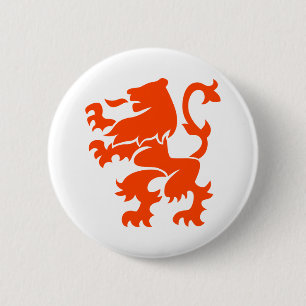 Holländische Löwendecke Button