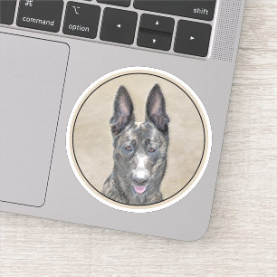 Holländische Schäfermalerei - Niedliche Original H Aufkleber