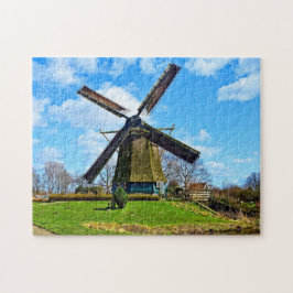 Holländische Windmühle Historische Windmühle Puzzle