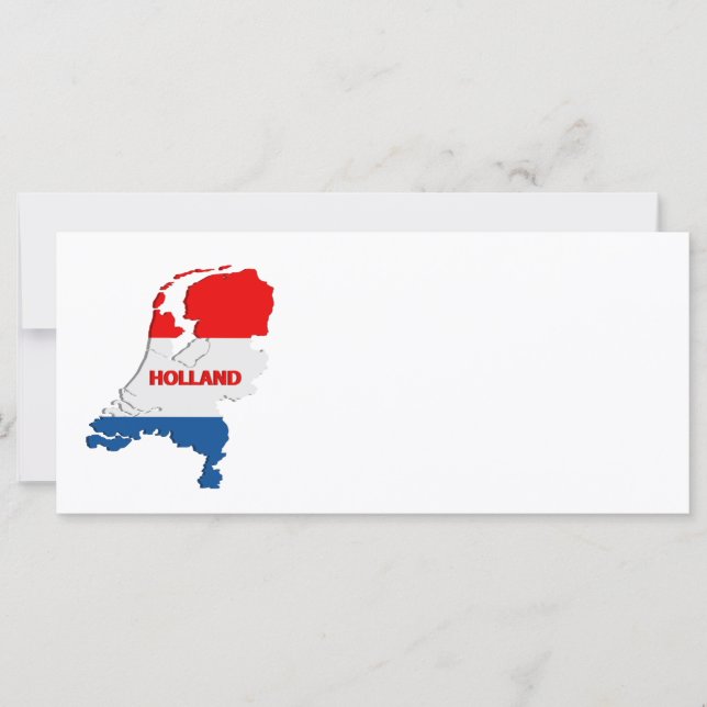 Hollandkarte (Vorderseite)