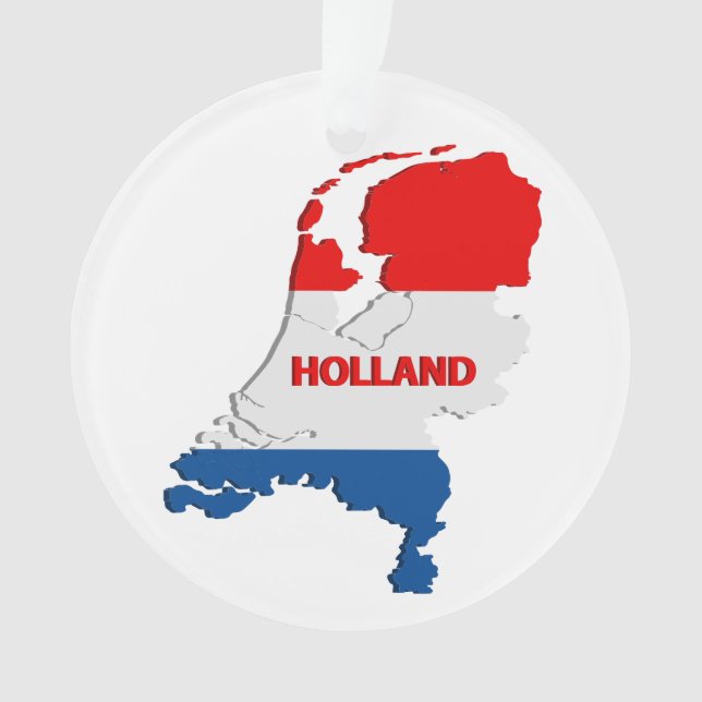 Hollandkarte Ornament (Vorderseite)