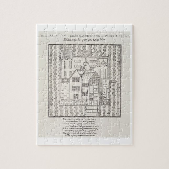 Hollands Verbündeter oder Herrenhaus, von Puzzle (Vertikal)