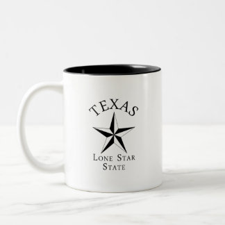 Hölle gegen Texas Zweifarbige Tasse