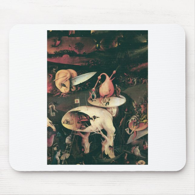 Hölle. Hieronympous Bosch. 1503-1504 Mousepad (Vorne)