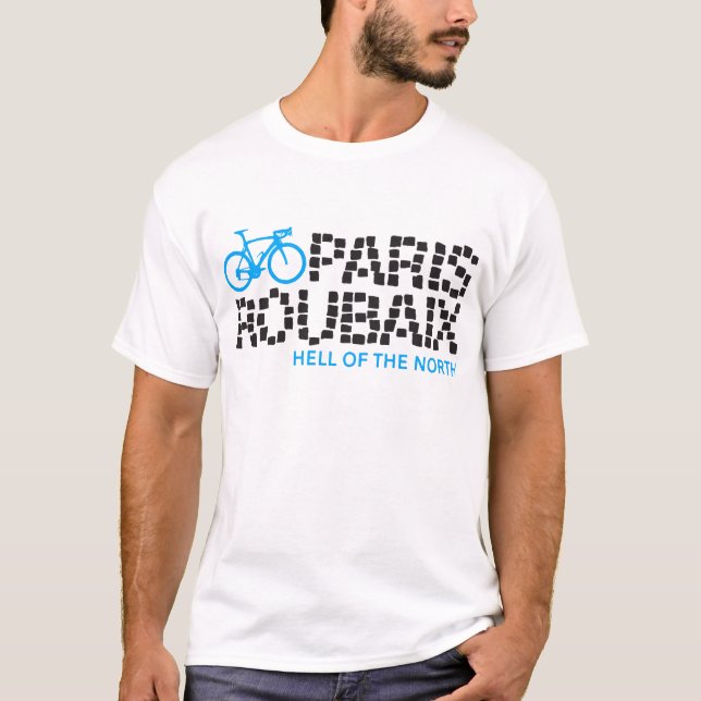 Hölle Paris Roubaix der NordradfahrenT - Shirts (Vorderseite)