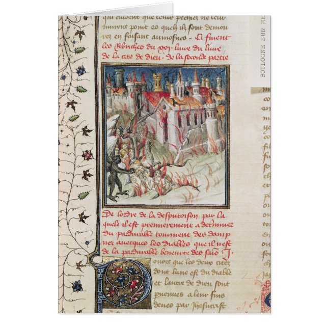 Hölle, von "De Civitate Dei" durch St Augustine (Vorne)