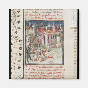 Hölle, von "De Civitate Dei" durch St Augustine Magnet