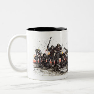 Höllen-Gruppe-Tasse Zweifarbige Tasse
