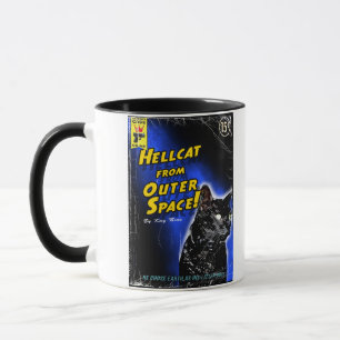 Höllen-Katze vom Weltraum! Tasse