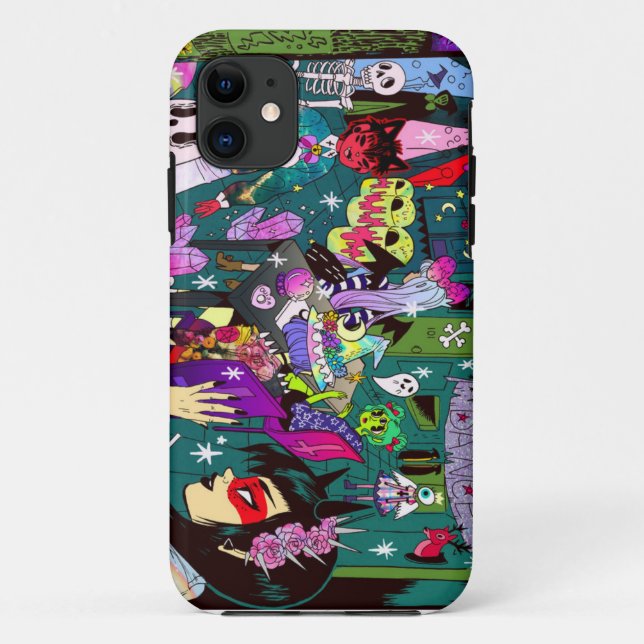 Höllen-Rave Case-Mate iPhone Hülle (Rückseite)