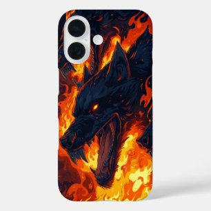 Höllenfeuer iPhone 16 Hülle