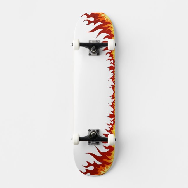 Höllenfeuer Skateboard (Vorderseite)