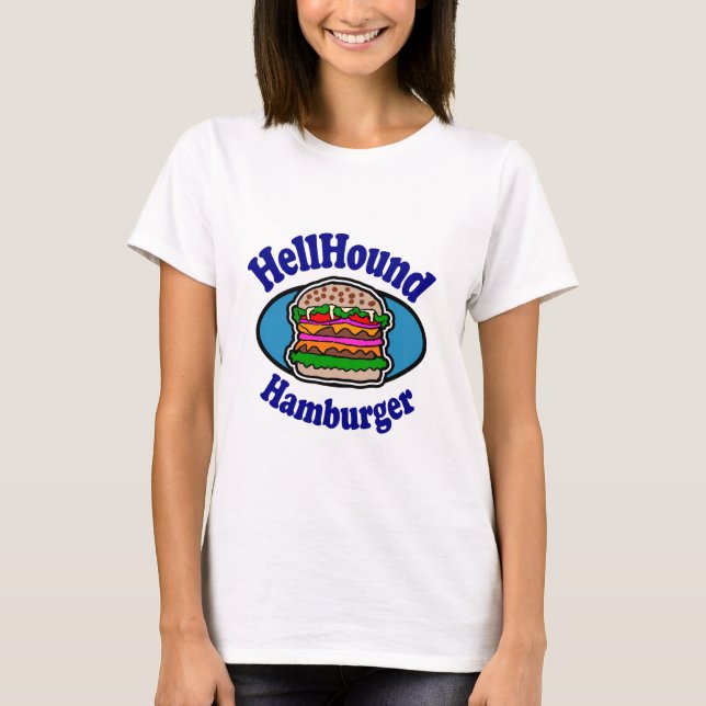 Höllenhund Hamburger T-Shirt (Vorderseite)