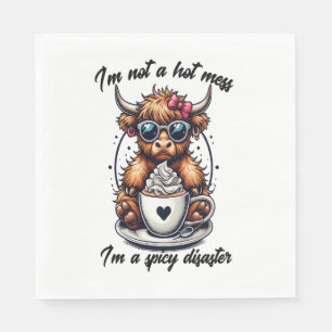 Höllenkaffee , Kaffeekühe Serviette