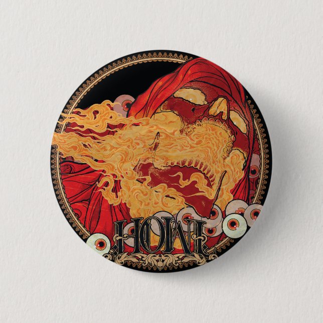 Höllenknopf Button (Vorderseite)