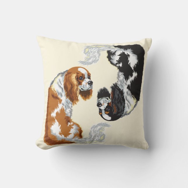 Höllenkönige Spaniels Kissen (Vorderseite)