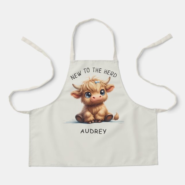 Höllenkuh neu für Herde Schürze (Vorderseite)