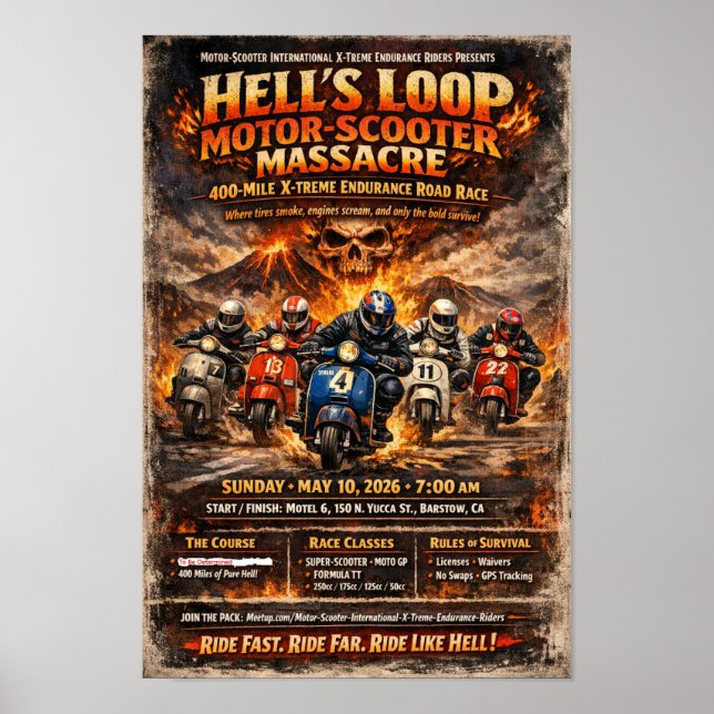 Höllenschleife 2026 poster (Vorne)