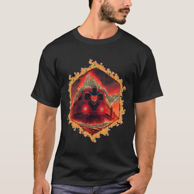 Höllenzug auf seiner Reise nach Hades T-Shirt (Vorderseite)
