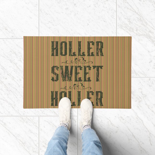 Holler Sweet Holler Rustic Country Fußmatte (Indoor)