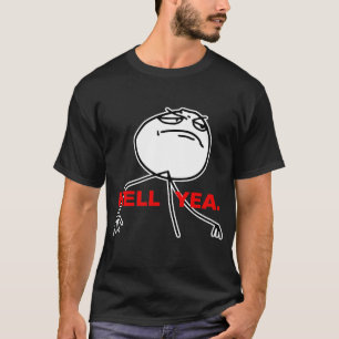 Hölleyea-Raserei-Gesicht Meme T-Shirt