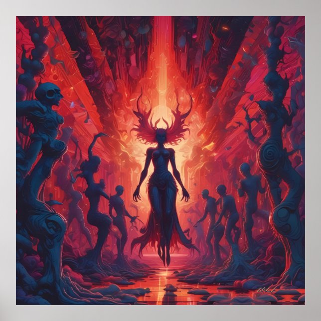 Hölliger Rave am Feuersee - Ken Gage Poster (Vorne)