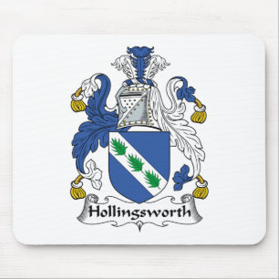 Hollingsworth Familienwappen Mousepad