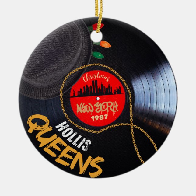 Hollis Queens Keramik Ornament (Vorne)
