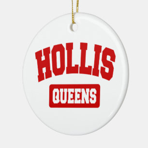 Hollis, Queens, NYC Keramikornament