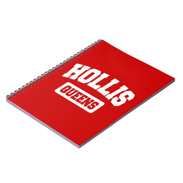 Hollis, Queens, NYC Notizblock (Linke Seite)