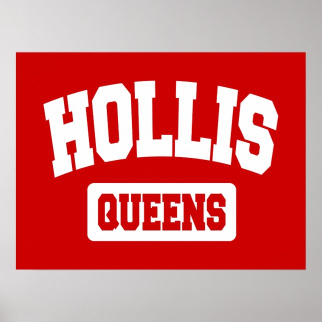 Hollis, Queens, NYC Poster (Vorne)