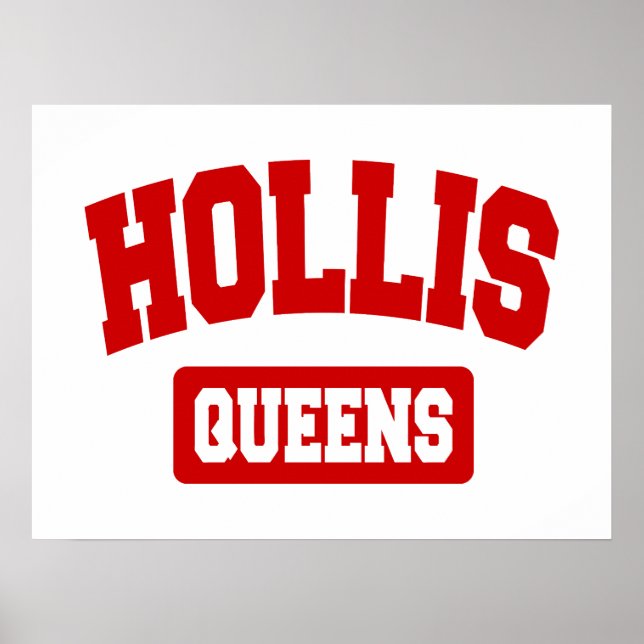 Hollis, Queens, NYC Poster (Vorne)