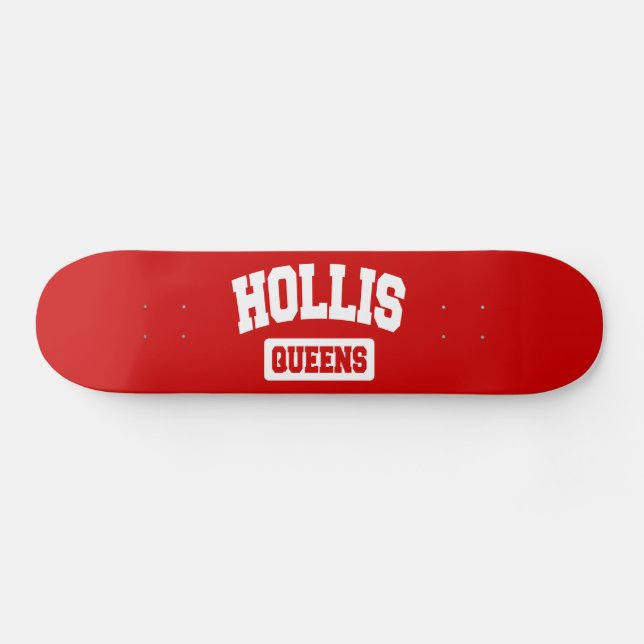 Hollis, Queens, NYC Skateboard (Horizontal)