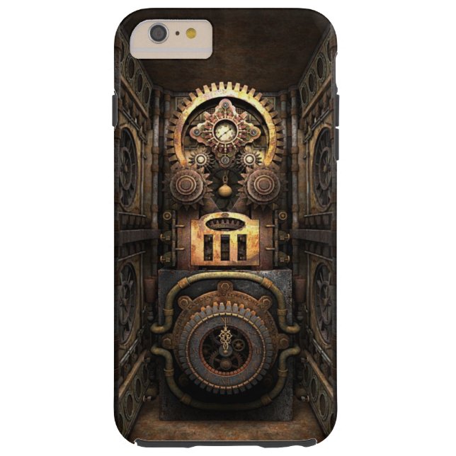 Höllische Steampunk Neuerfindung Case-Mate iPhone Hülle (Rückseite)