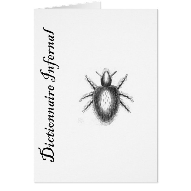 Höllischer Wörterbuch-Dämon? Ticken? Floh? (Vorne)